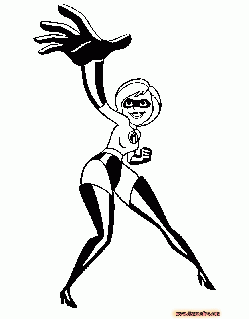 Incredibles Violet Coloring Pages
