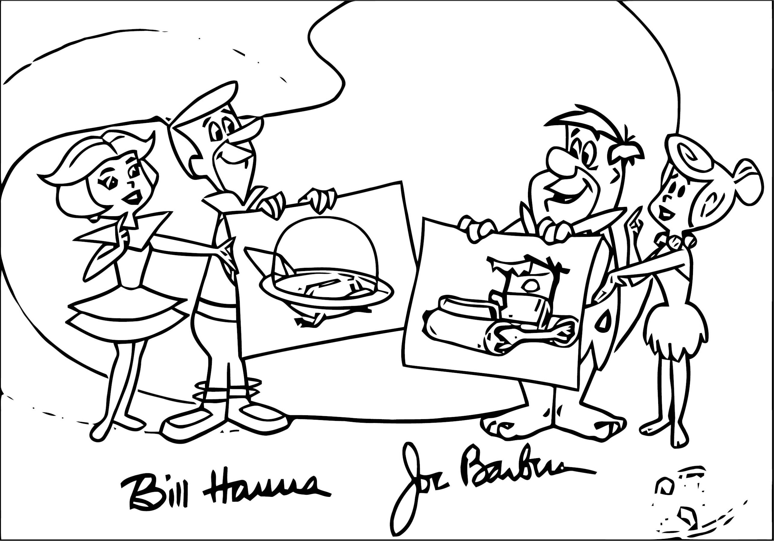 The Jetsons 2 Coloring Page Free Printable Coloring Pages For Kids Images And Photos Finder