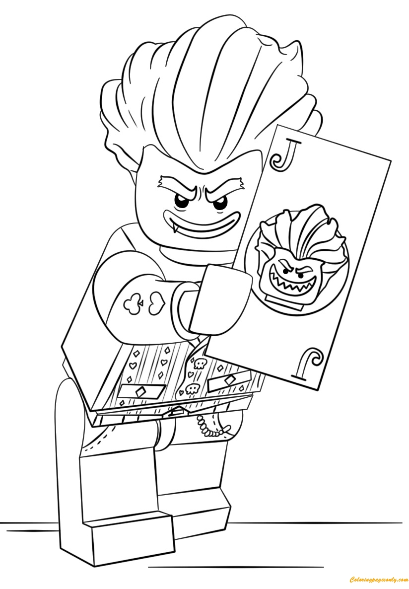 Coloring Page Lego Batman