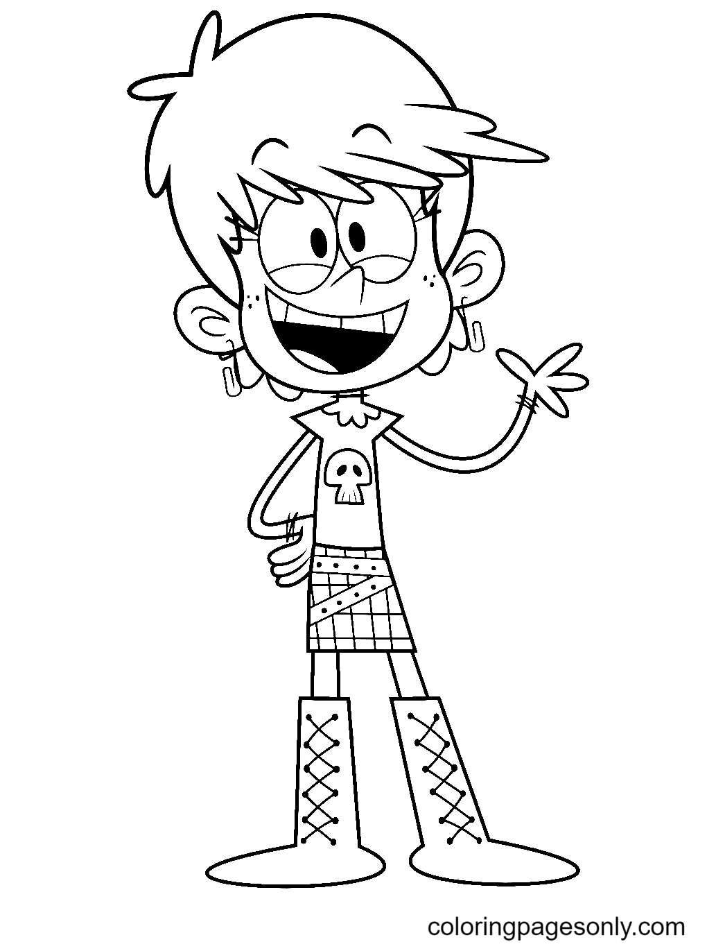 The Loud House Coloring Pages To Download And Print For