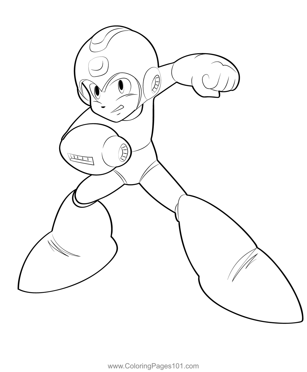 The Megaman Coloring Page For Kids Free Astro Boy Printable Coloring Pages Online For Kids
