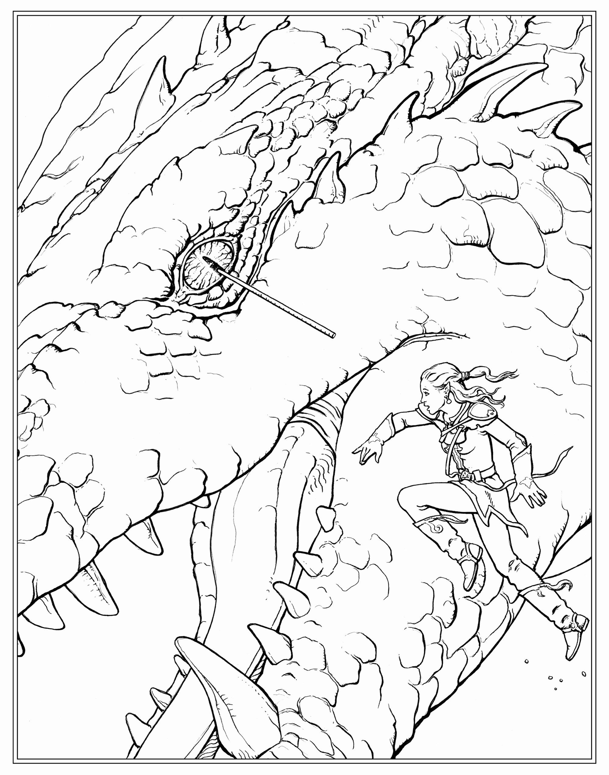 The Official Eragon Coloring Book Awesome Inheritance Cycle Archives Paolini In 2020 Coloring