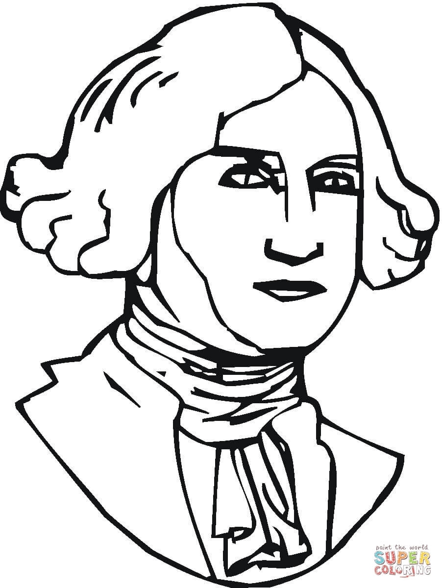 Thomas Jefferson Coloring Pages For Preschoolers Coloring Pages