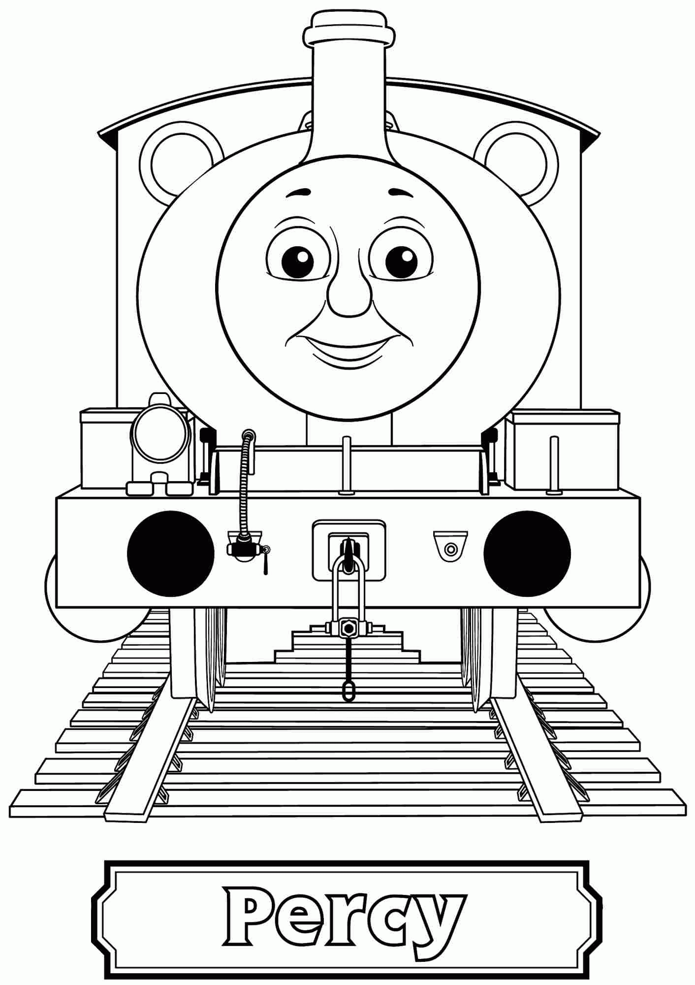 Thomas The Train Coloring Pages Printable