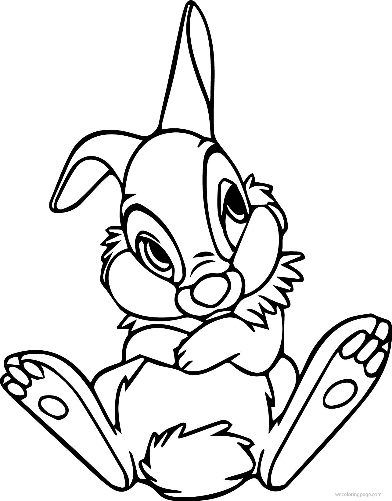 Thumper Coloring Pages At GetColorings Free Printable Colorings Pages To Print And Color