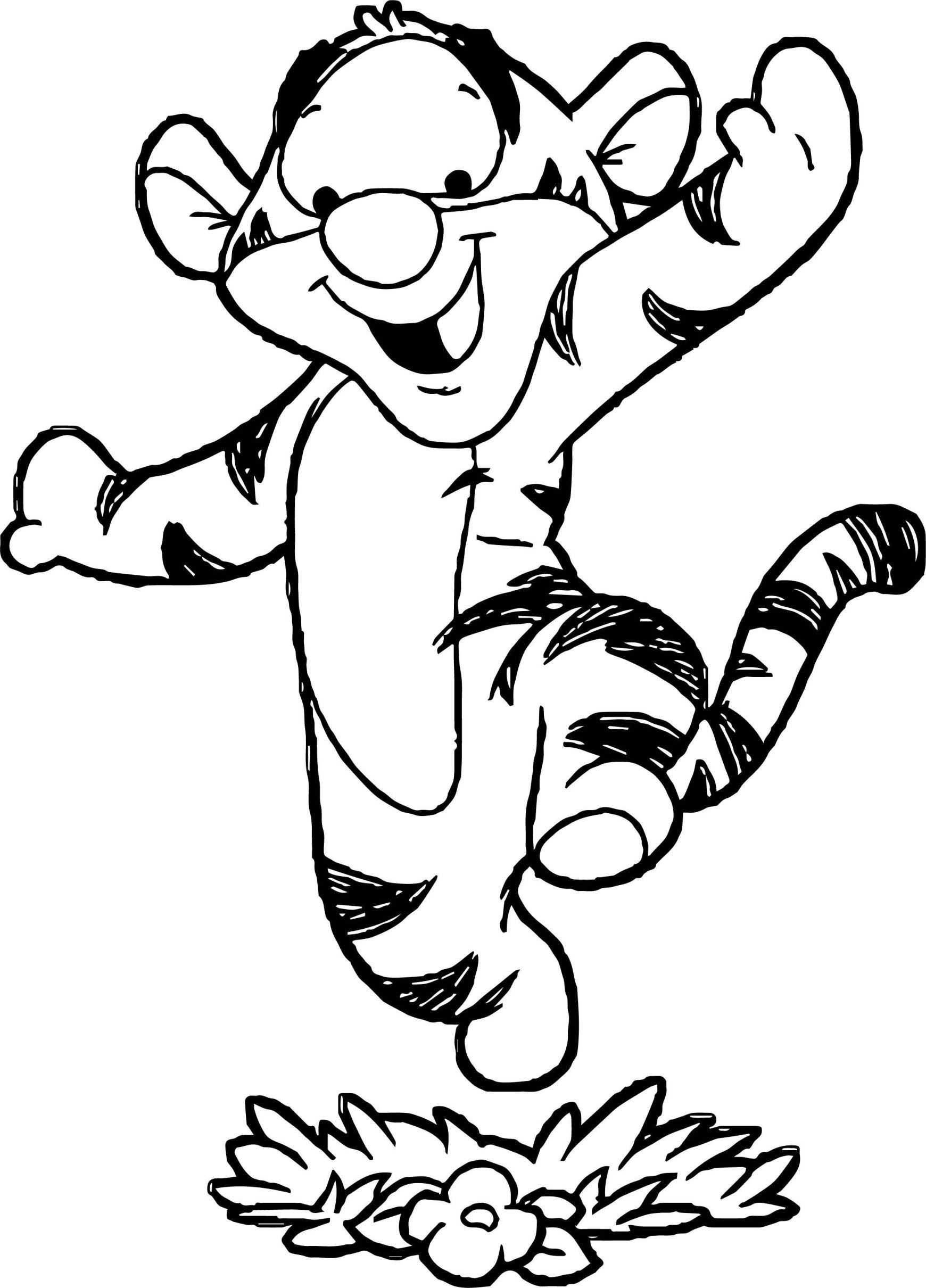 Tigger Coloring Pages Tigger Coloring Pages Themewsbeautyclinic In 2020 Mit Bildern Lustige