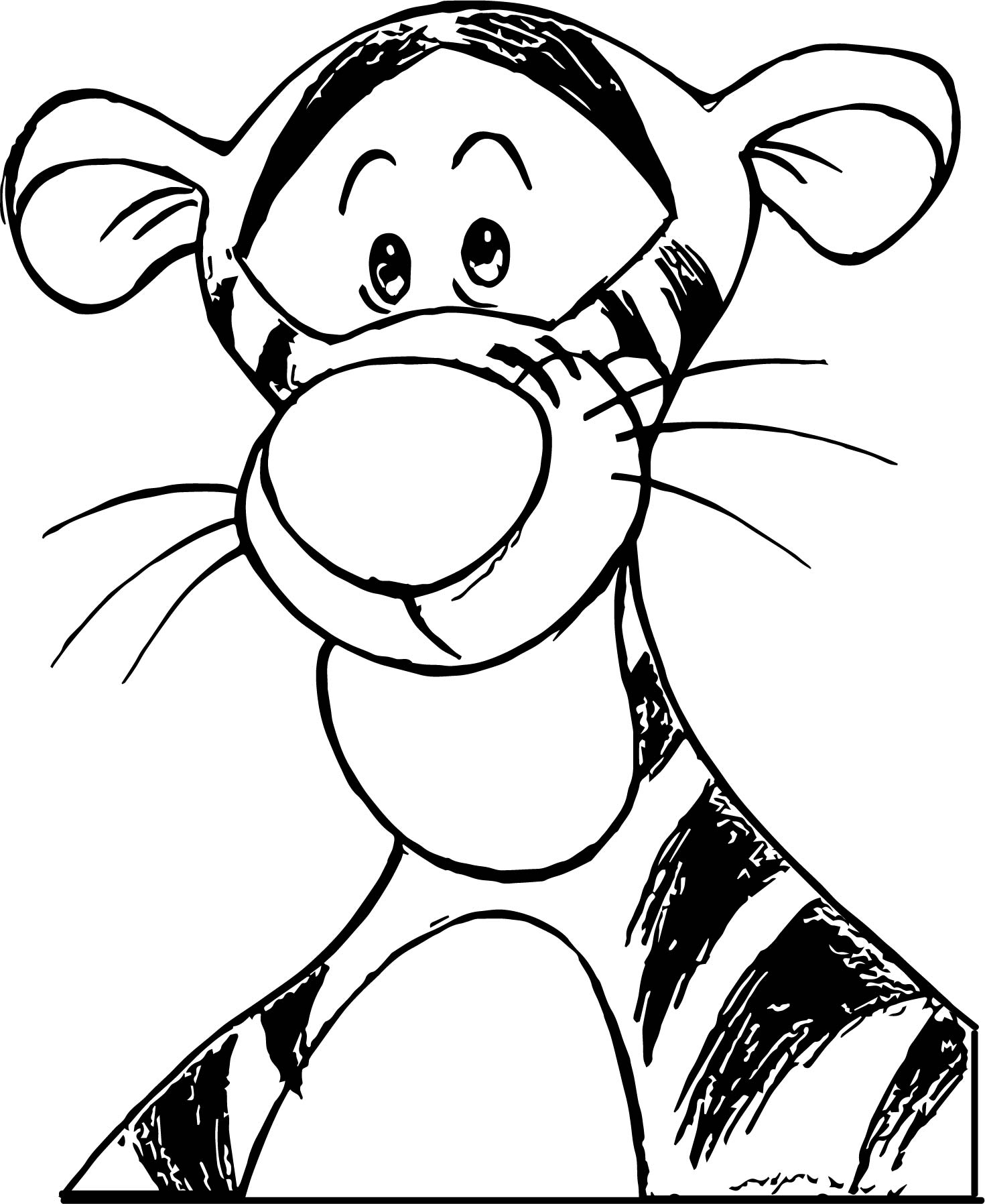 Tigger Coloring Sheet Coloring Pages