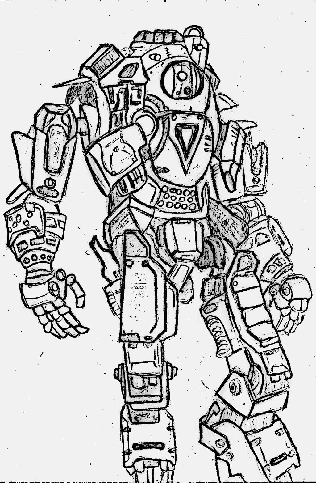 Titanfall Coloring Pages