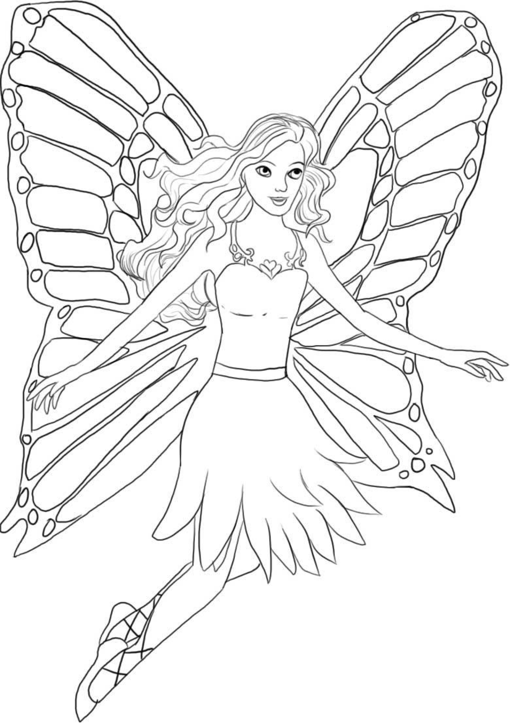 Tooth Fairy Coloring Pages To Download And Print For Free