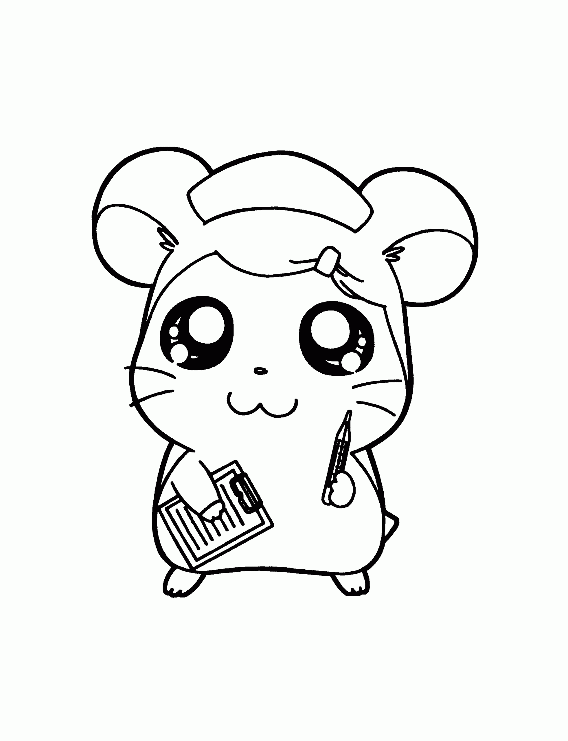 Top 10 Hamtaro Coloring Pages