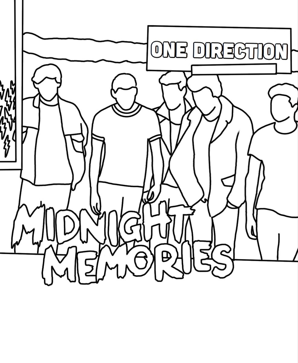 Top 10 One Direction Coloring Pages