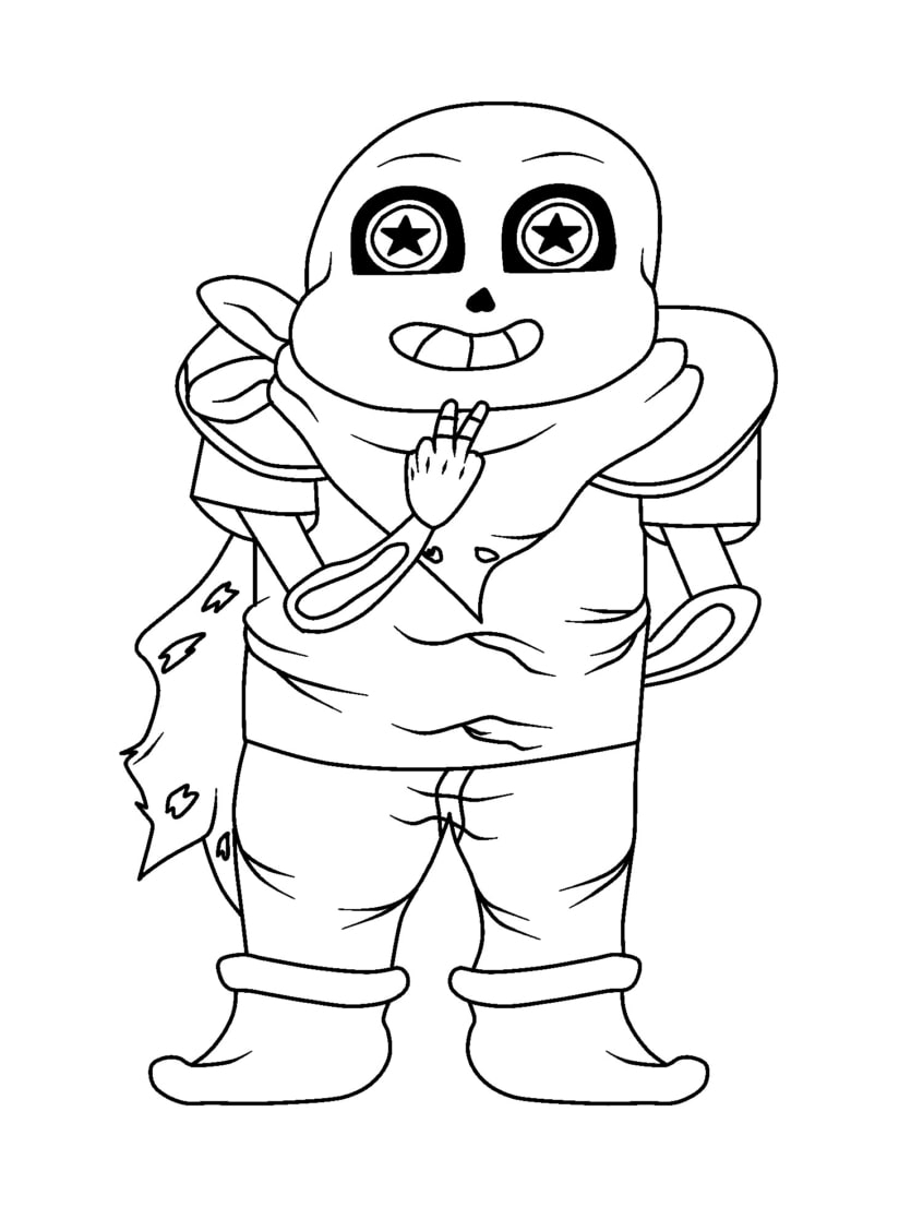 Top 20 Printable Undertale Coloring Pages Online Coloring Pages