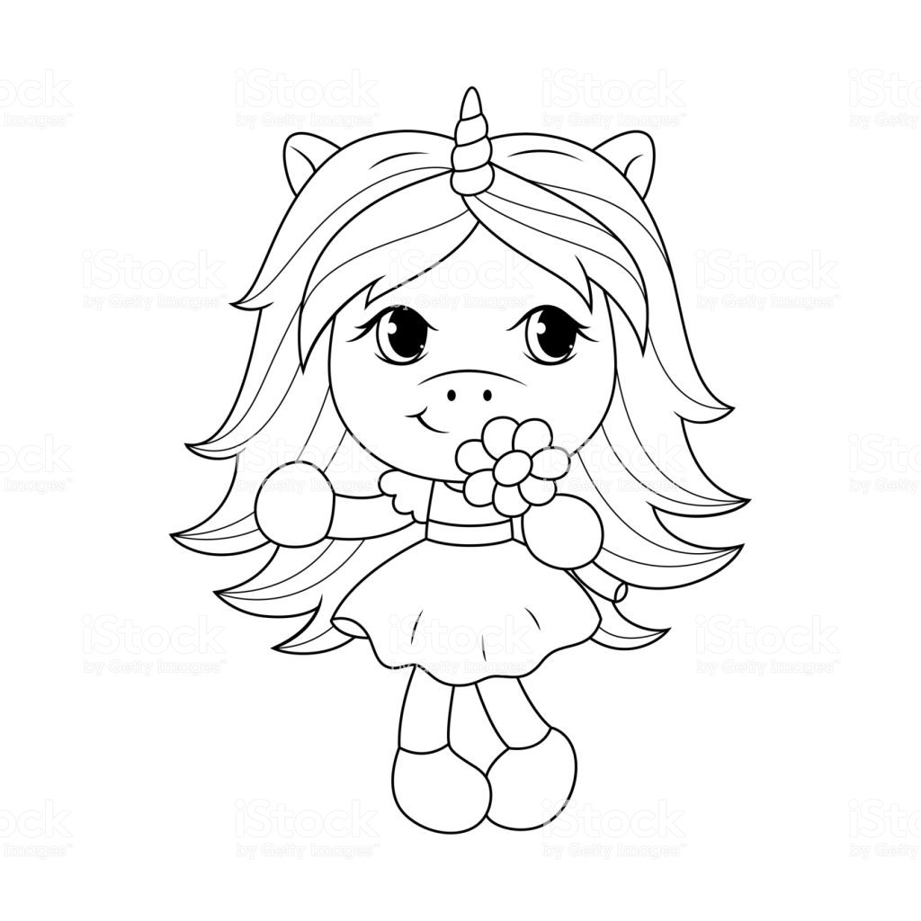 Unicorn Coloring Pages For Girls