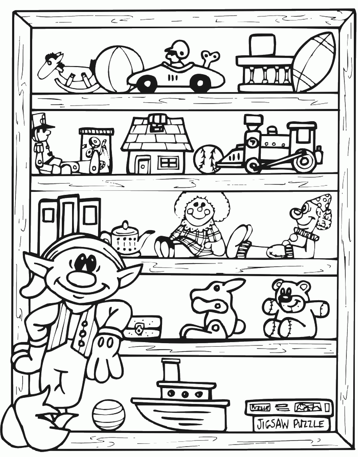 Toys Coloring Pages