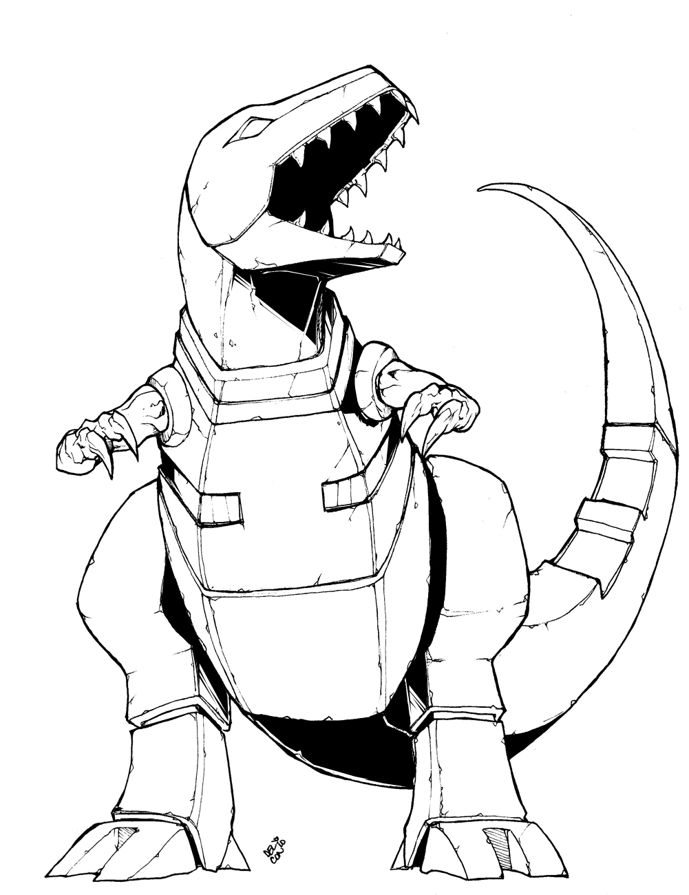 Transformers Grimlock Coloring Coloring Pages