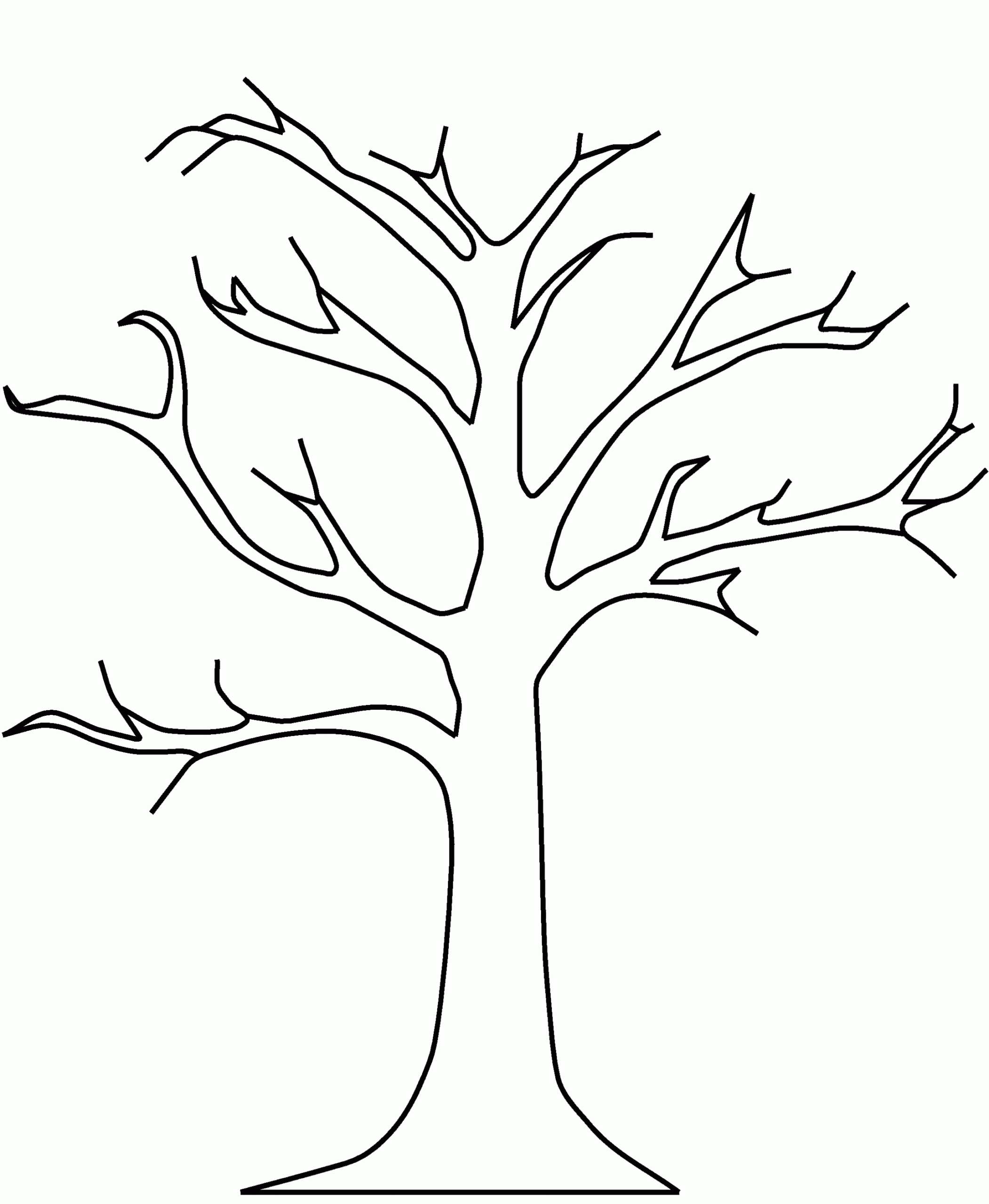 Tree Trunk Coloring Page Coloring Pages For Kids And For Adults Coloring Home