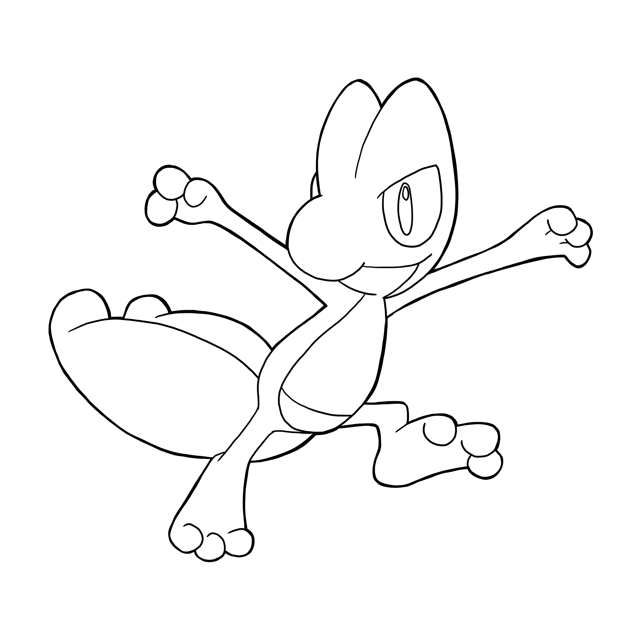 Treecko Pages Coloring Pages