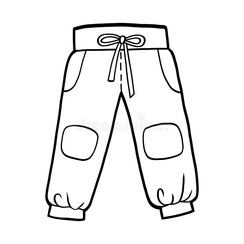 Trousers Coloring Pages