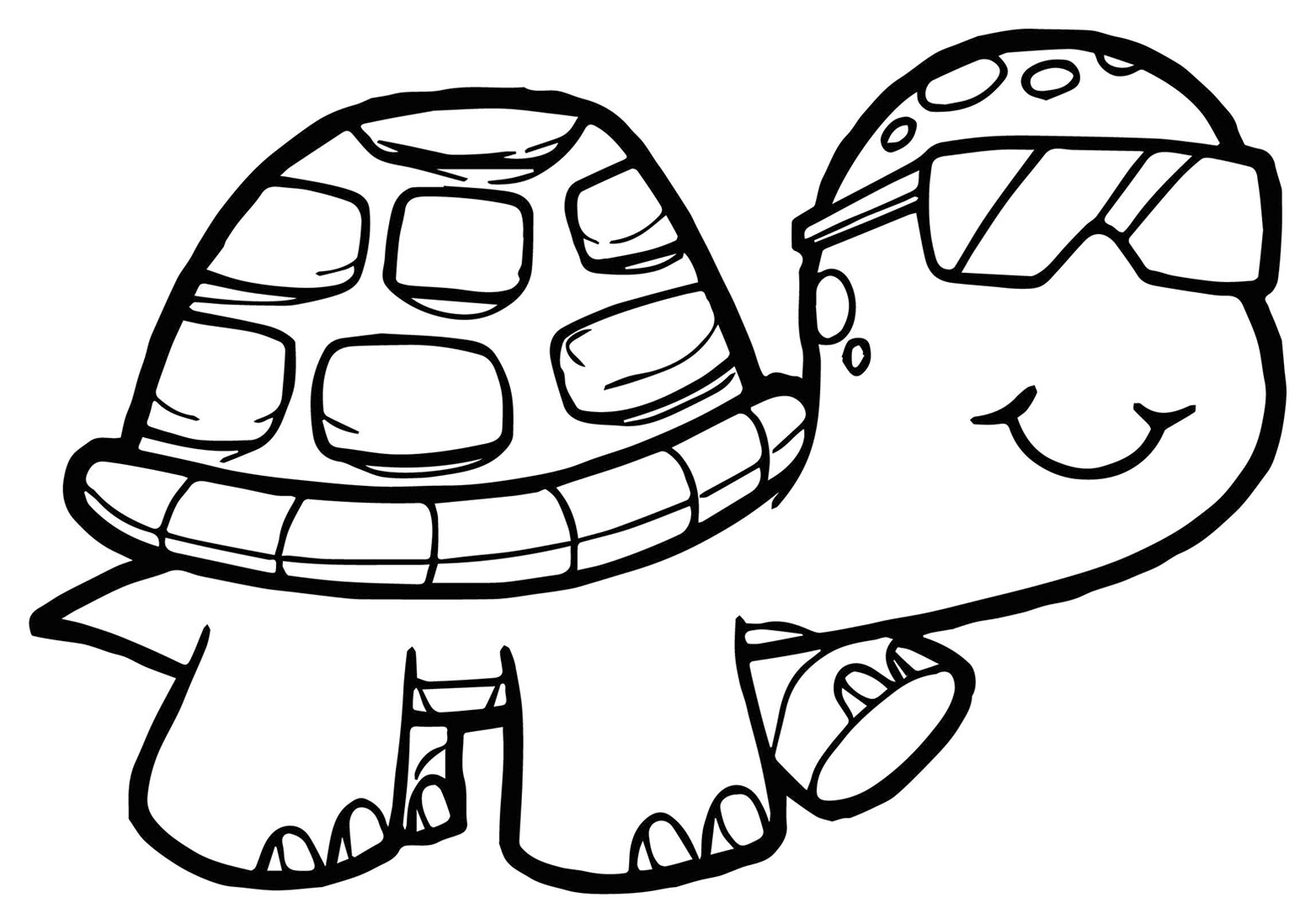 Kids Coloring Pages Turtle