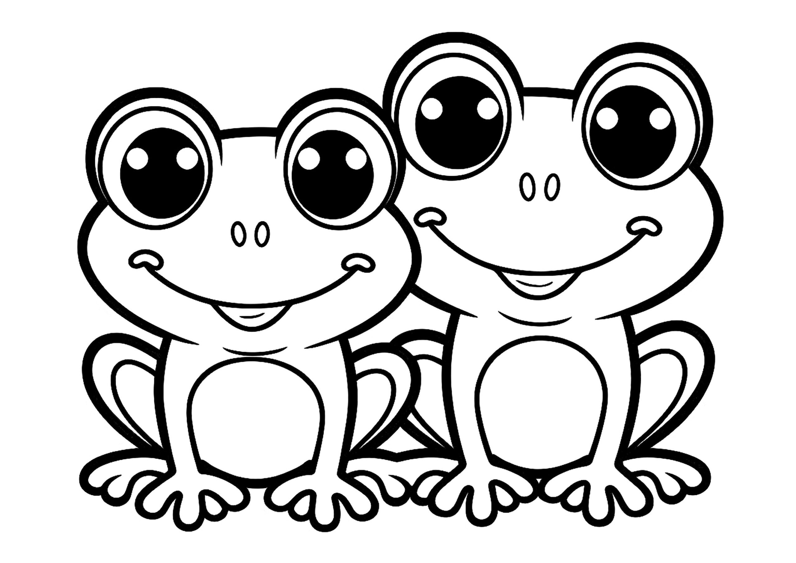 Frog And Toad Coloring Pages