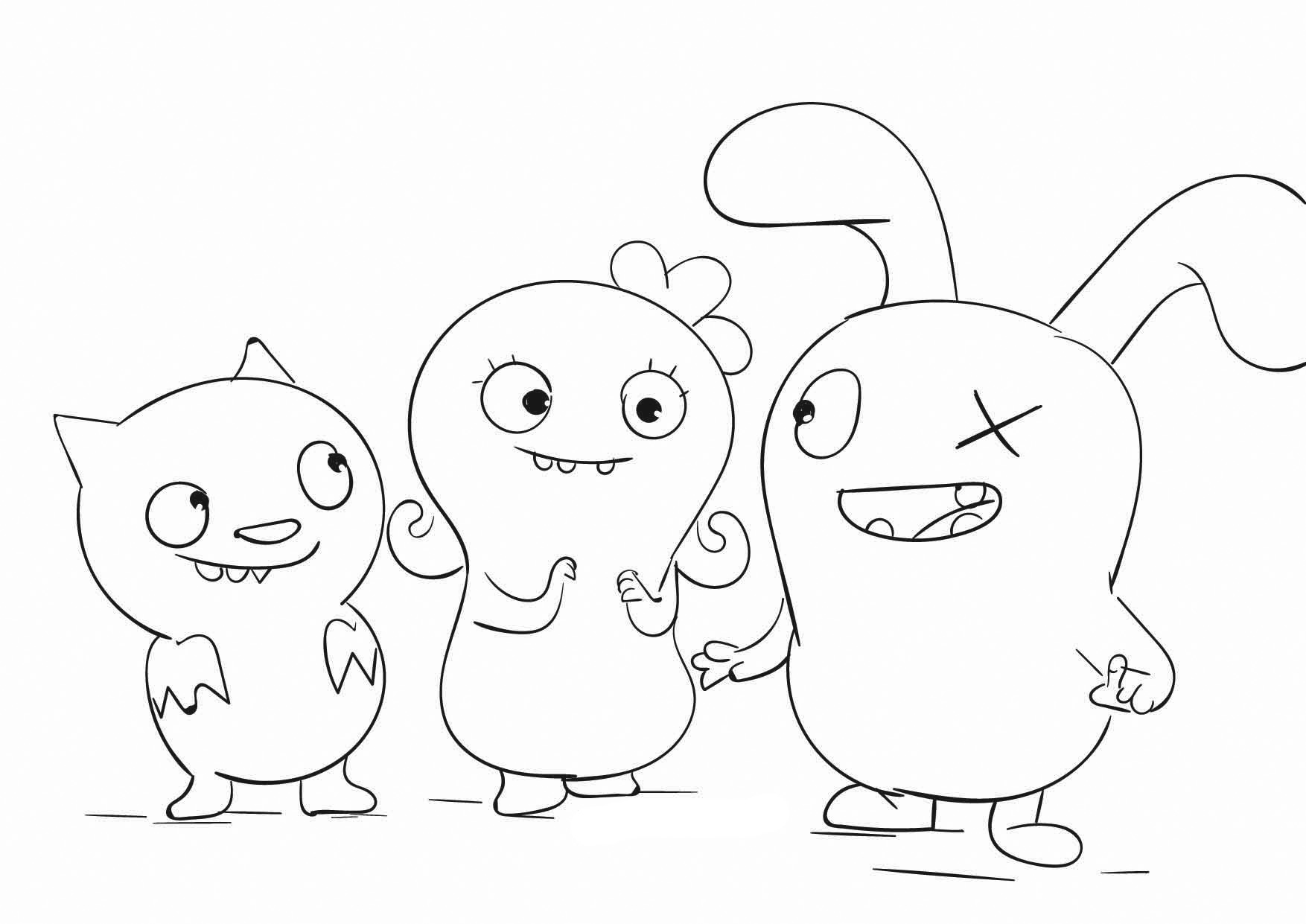 Ugly Dolls Coloring Pages Best Coloring Pages For Kids
