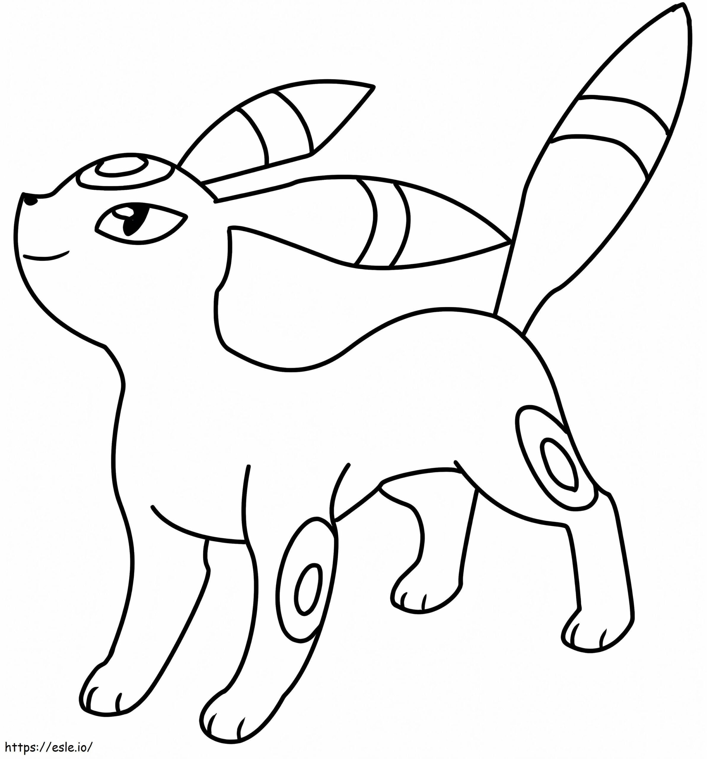 Umbreon Coloring Pages