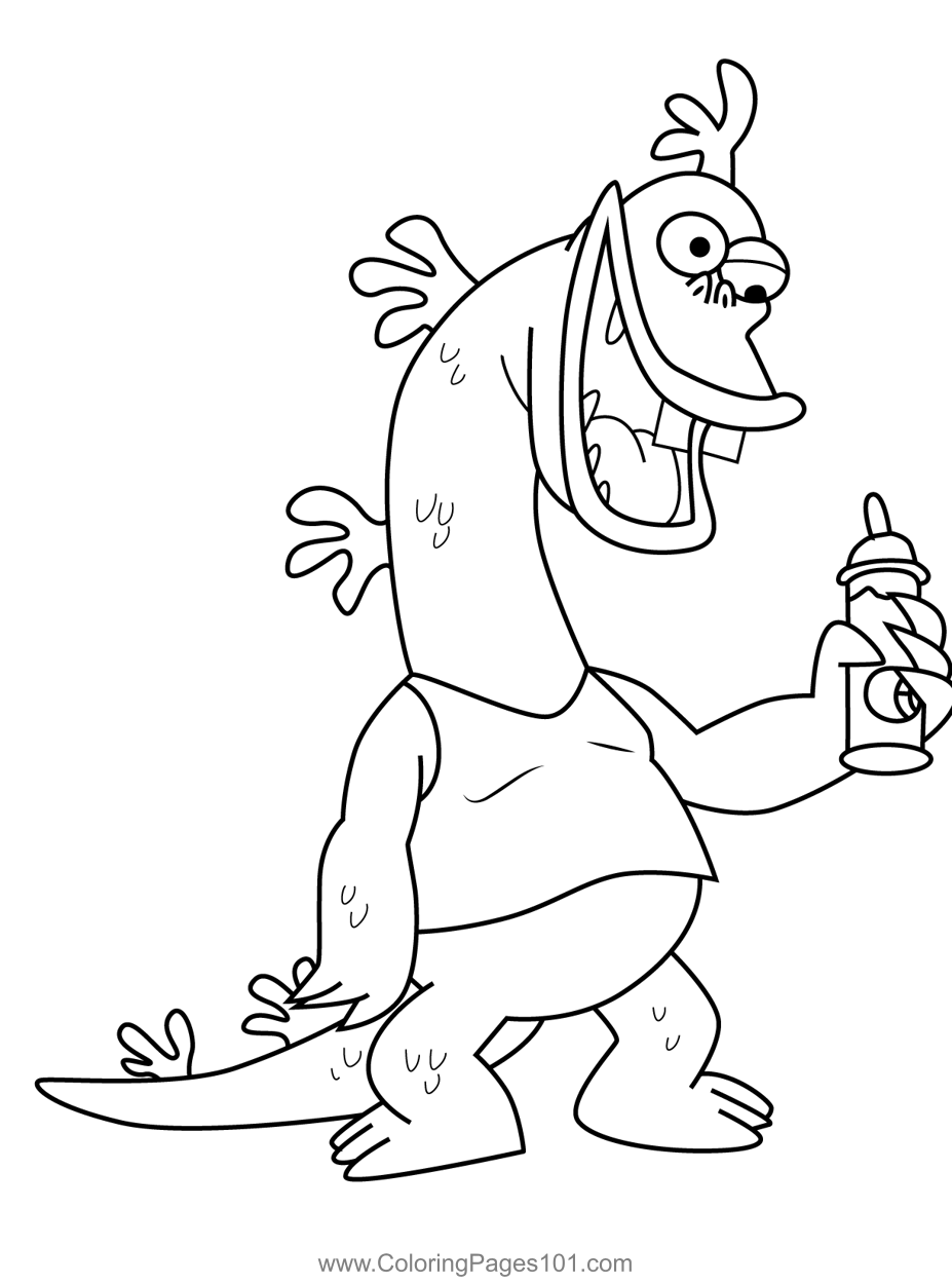 Uncle Grandpa Coloring Pages To Print