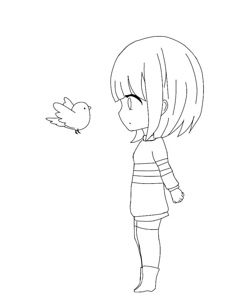 Temmie Coloring Pages