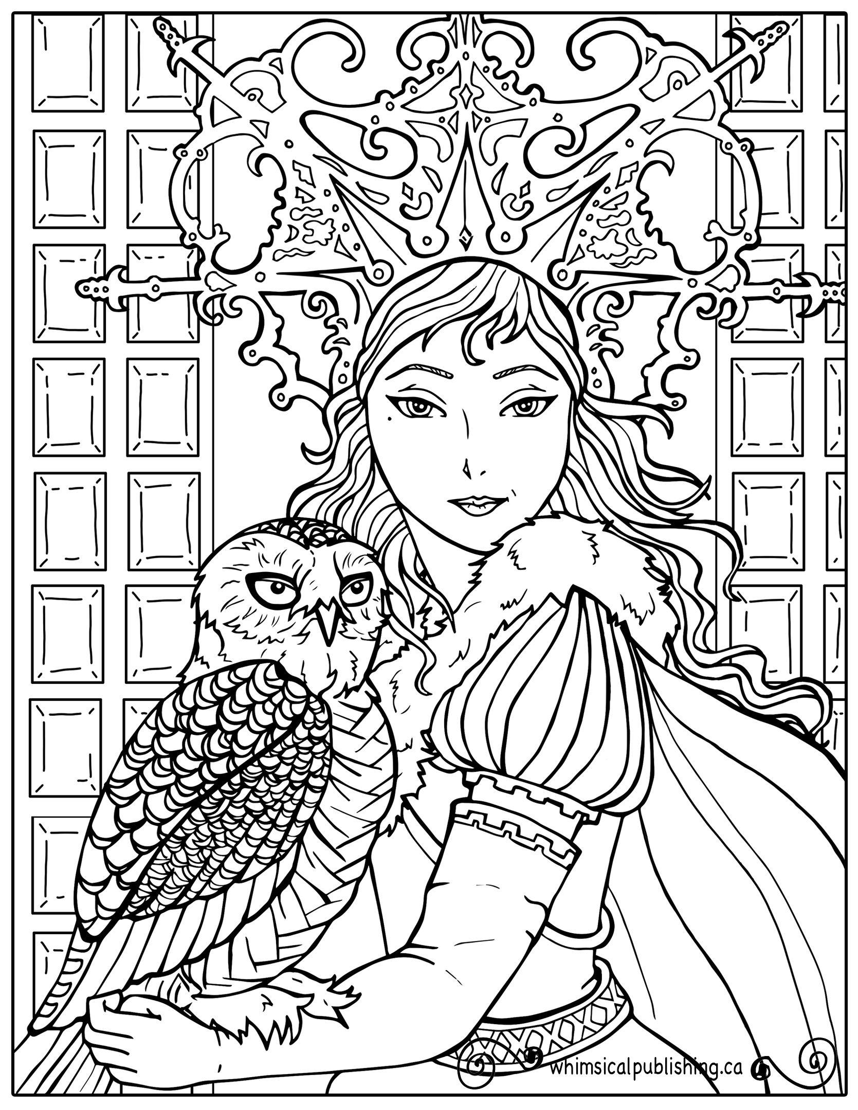 Unique Coloring Pages For Adults Coloring Pages