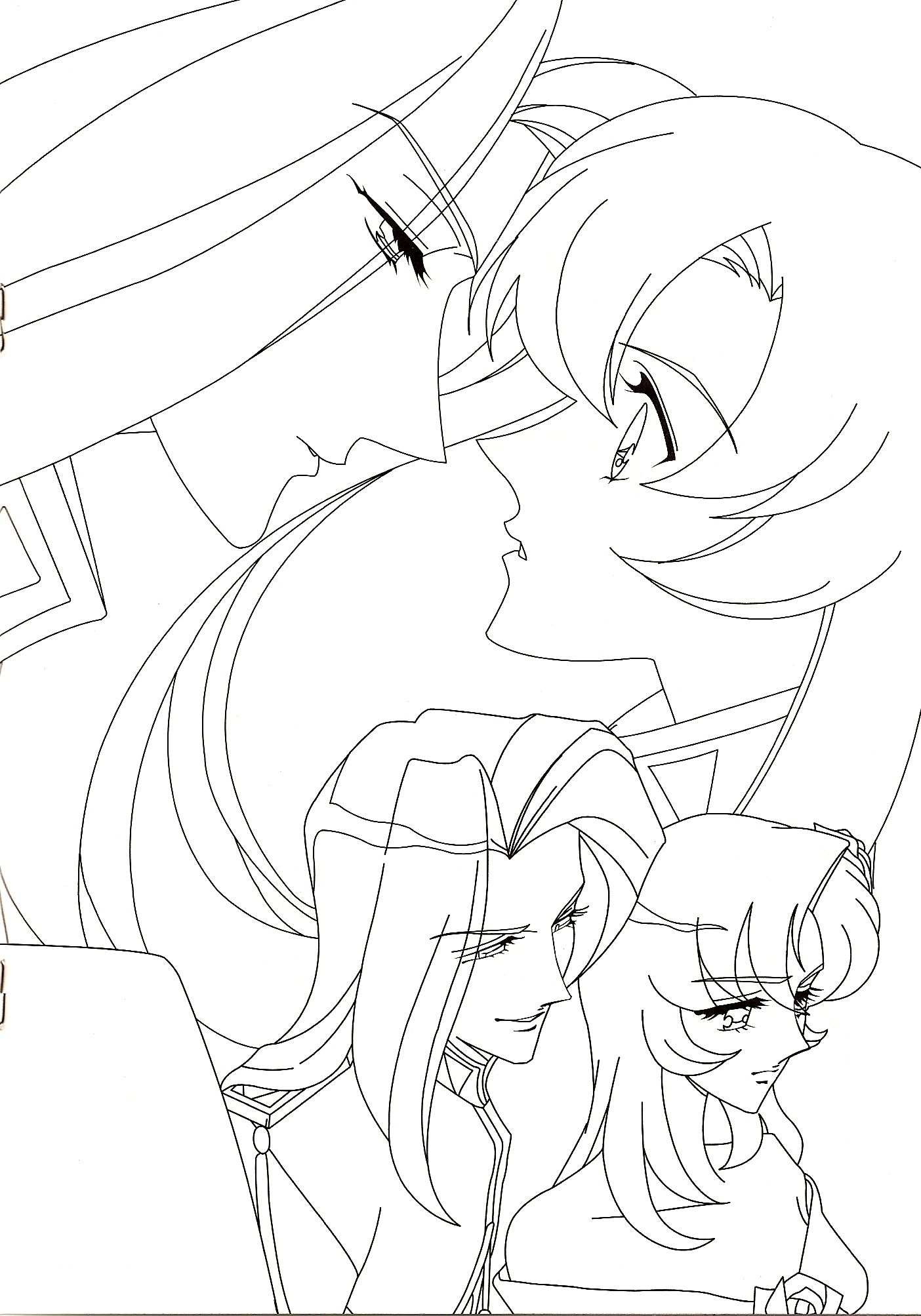 Utena Coloring Book