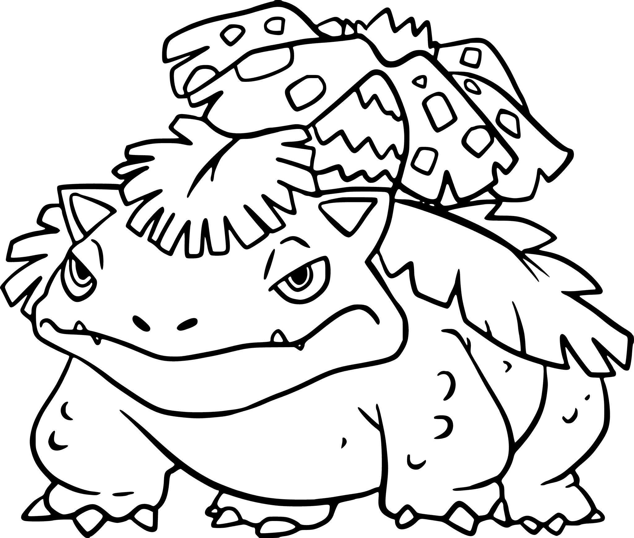 Venusaur Coloring Page At GetColorings Free Printable Colorings Pages To Print And Color