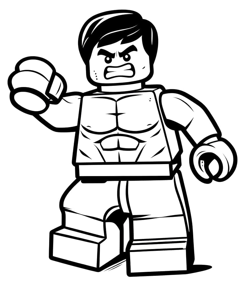 Very Angry Lego Hulk Coloring Page Download Print Or Color Online For Free