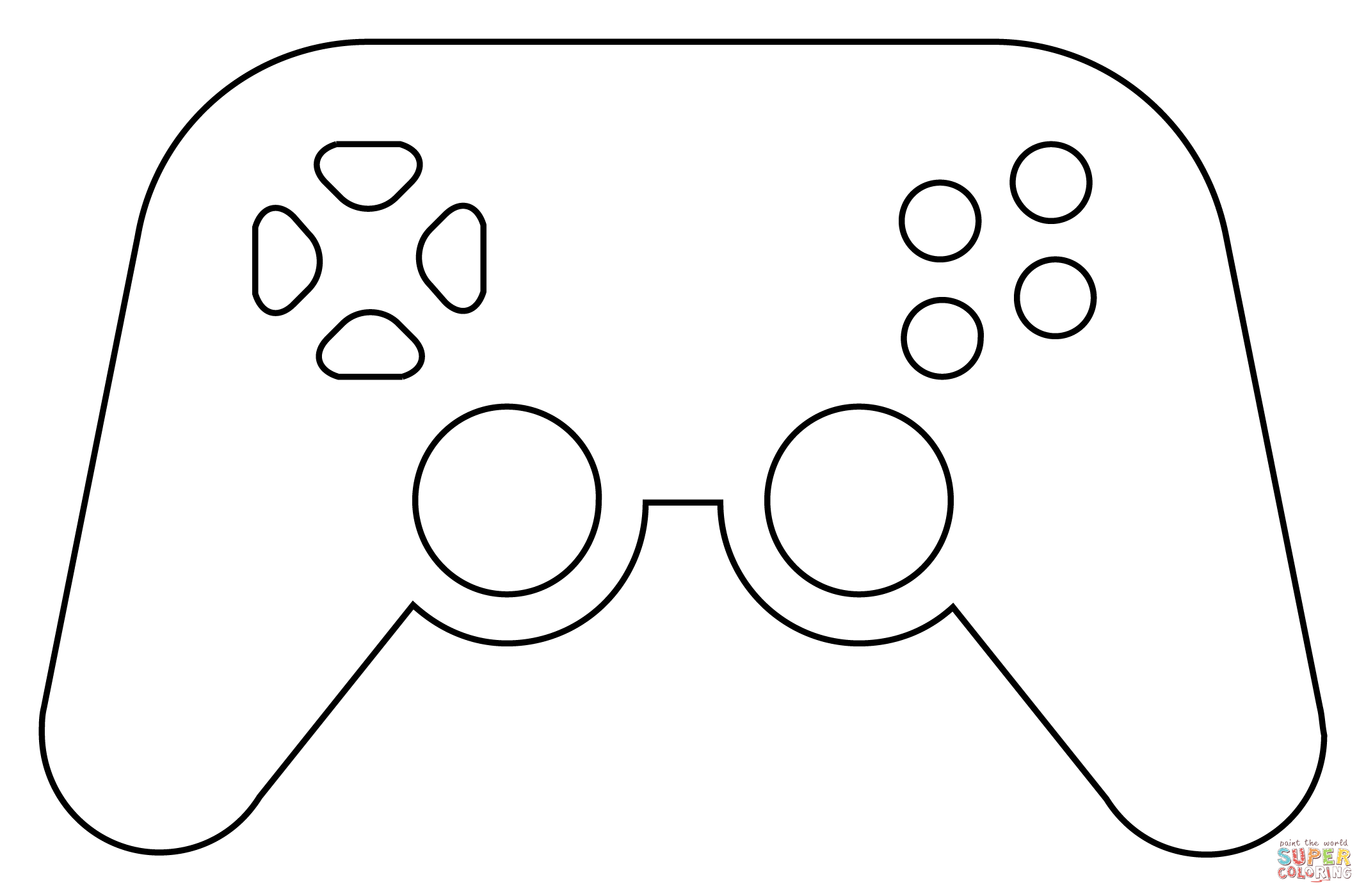 Gaming Coloring Pages