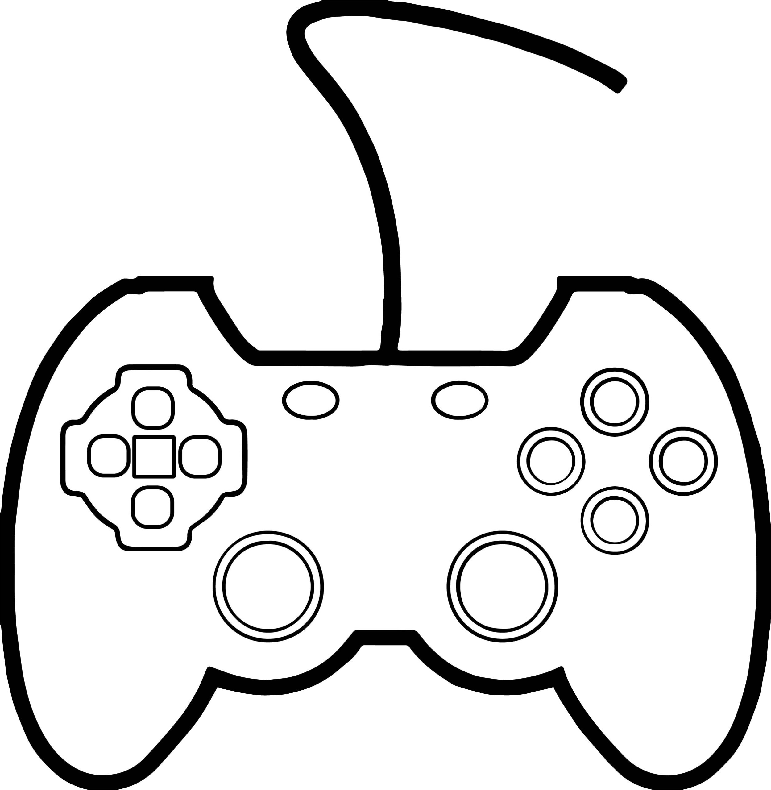 Video Game Coloring Pages Free Download On ClipArtMag