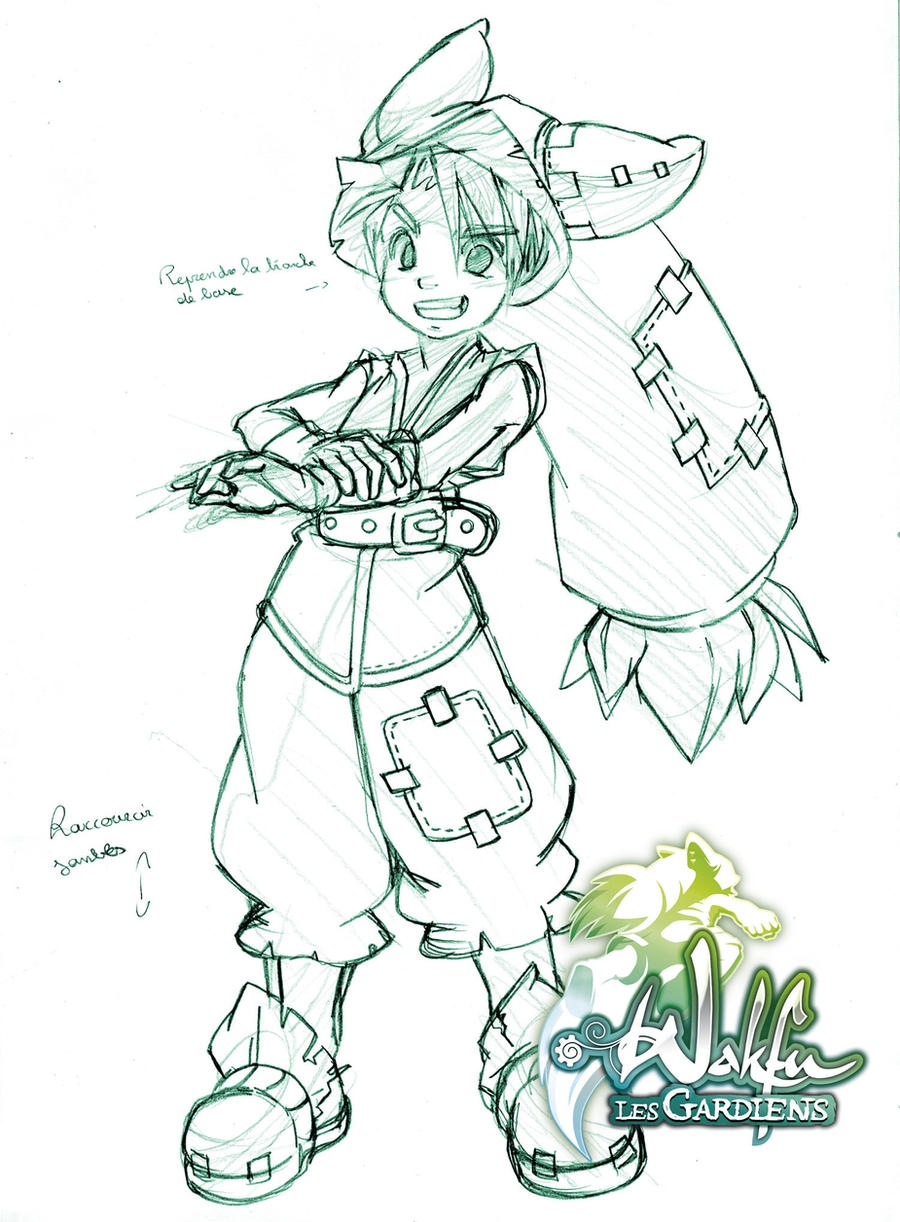 Wakfu Gardiens Cyd Sketch By Noacry On DeviantArt
