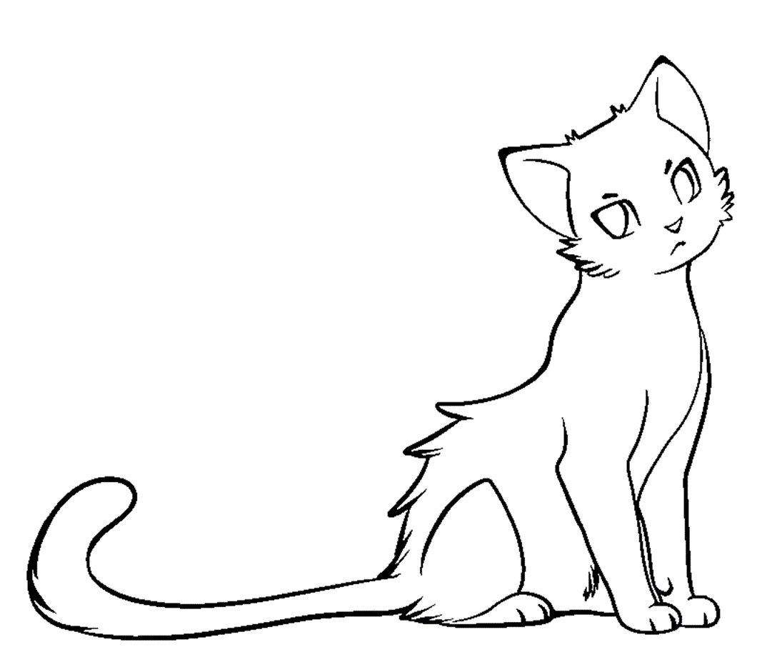 Warrior Cat Coloring Pages To Download And Print For Free