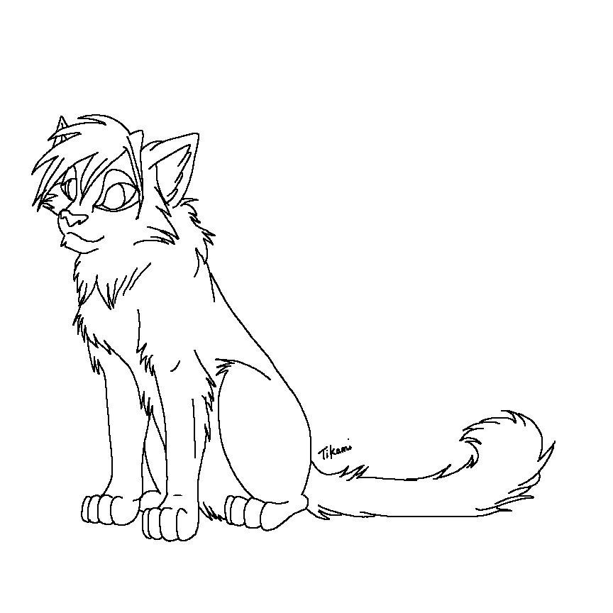 Warrior Cats Scourge Coloring Pages