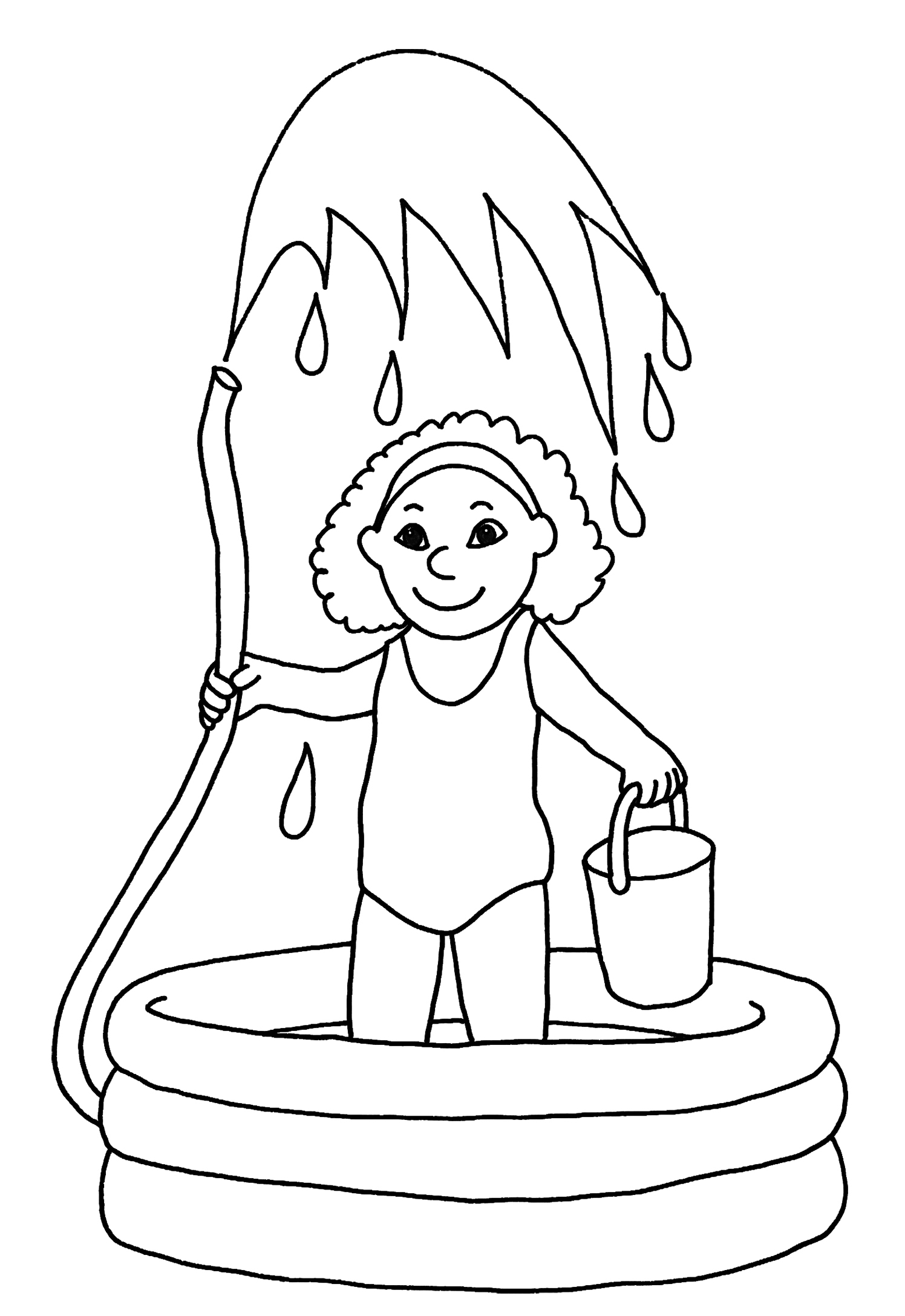 Water Coloring Page