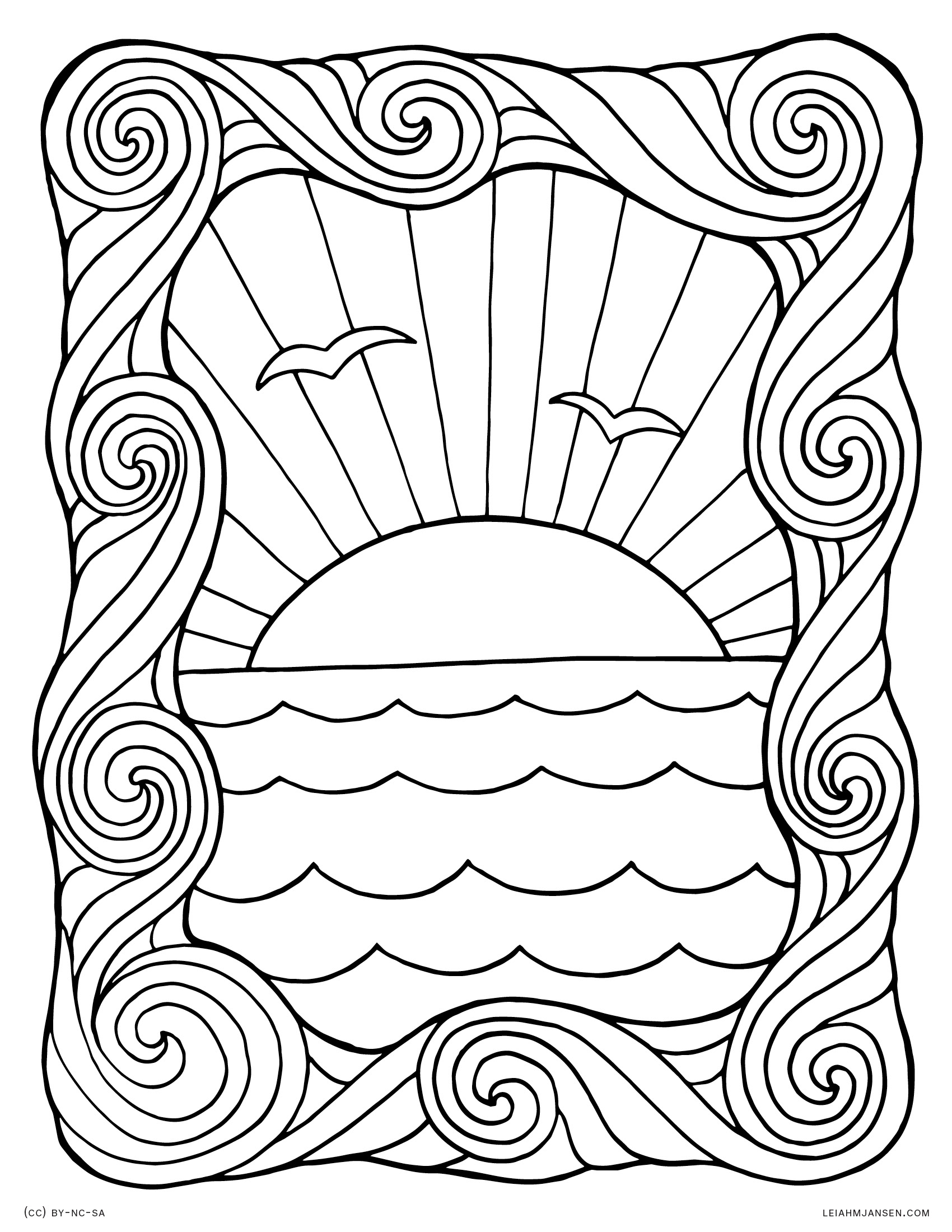 Water Waves Coloring Pages At GetColorings Free Printable Colorings Pages To Print And Color
