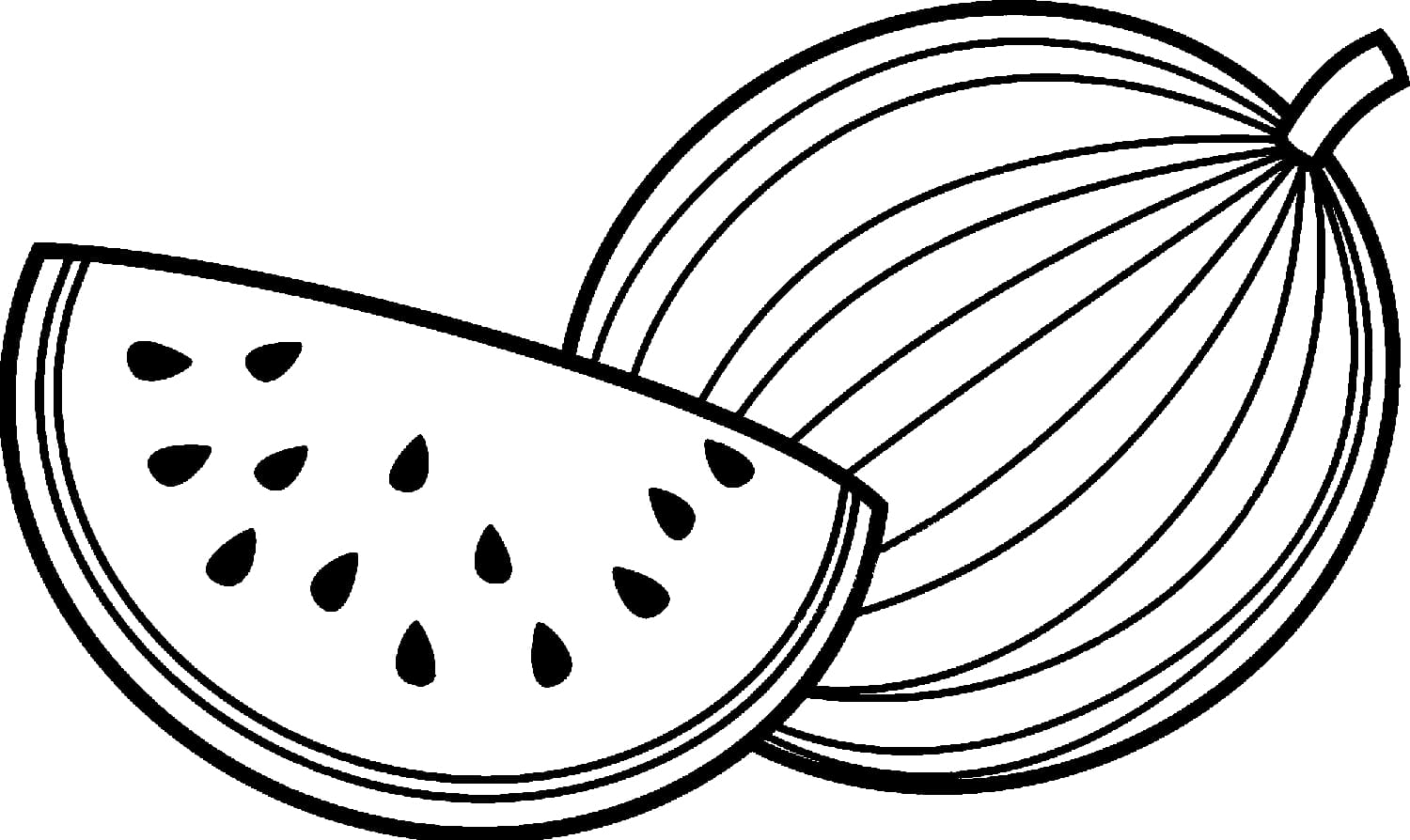 Watermelon Coloring Pages Free Coloring Pages WONDER DAY Coloring Pages For Children And