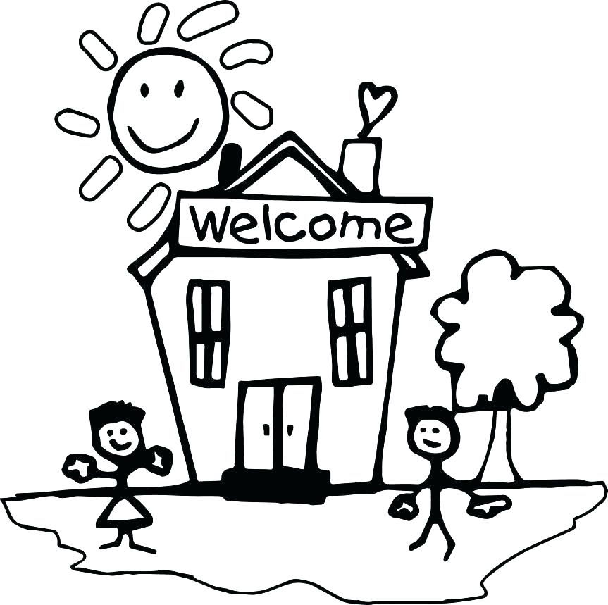 Welcome Back Coloring Pages At GetColorings Free Printable Colorings Pages To Print And Color