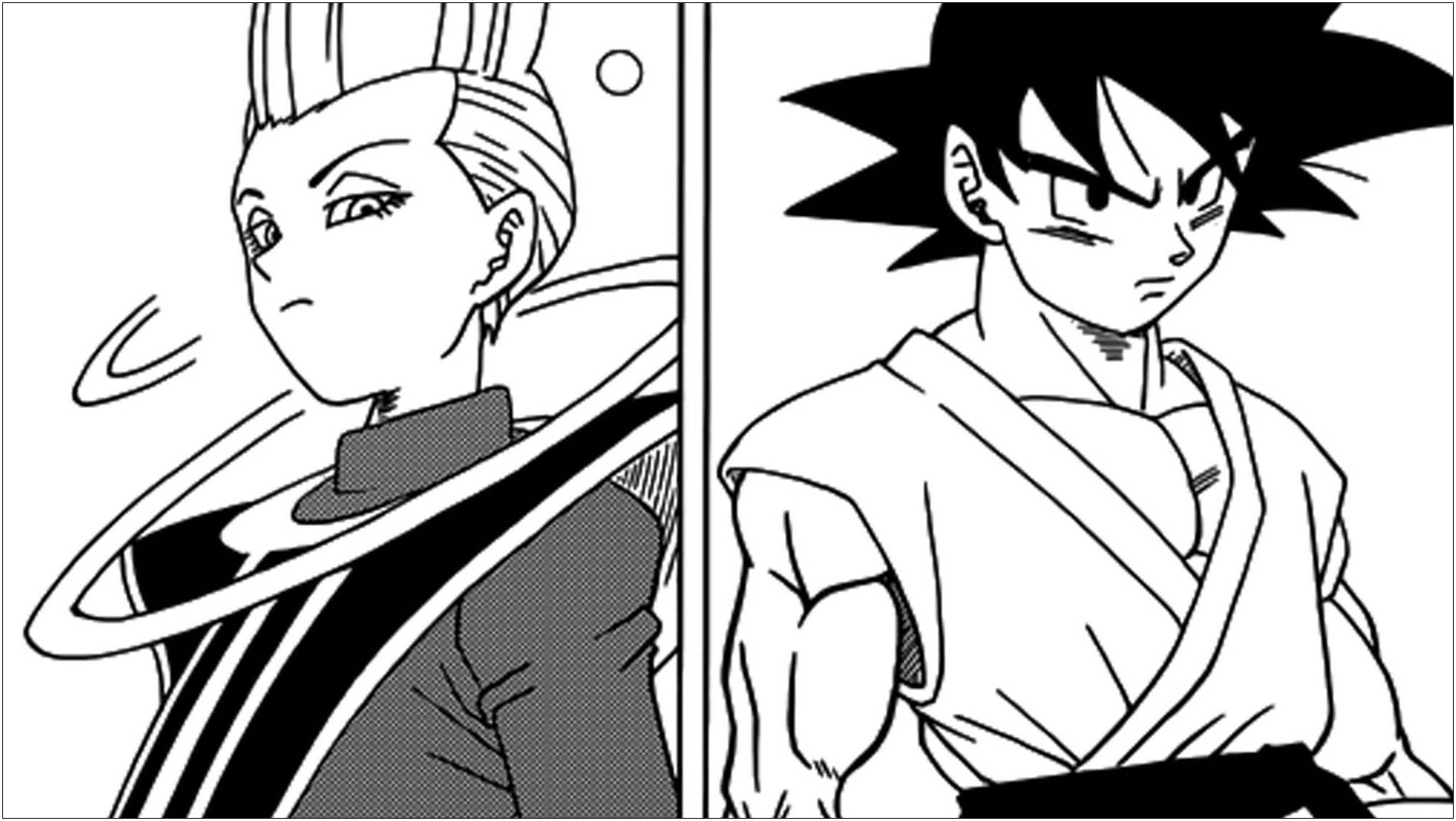 Whis And Songoku Dragon Ball Coloring Pages For Kids