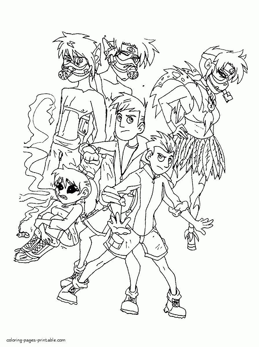 Wild Kratts Coloring Pages For Kids Coloring Home