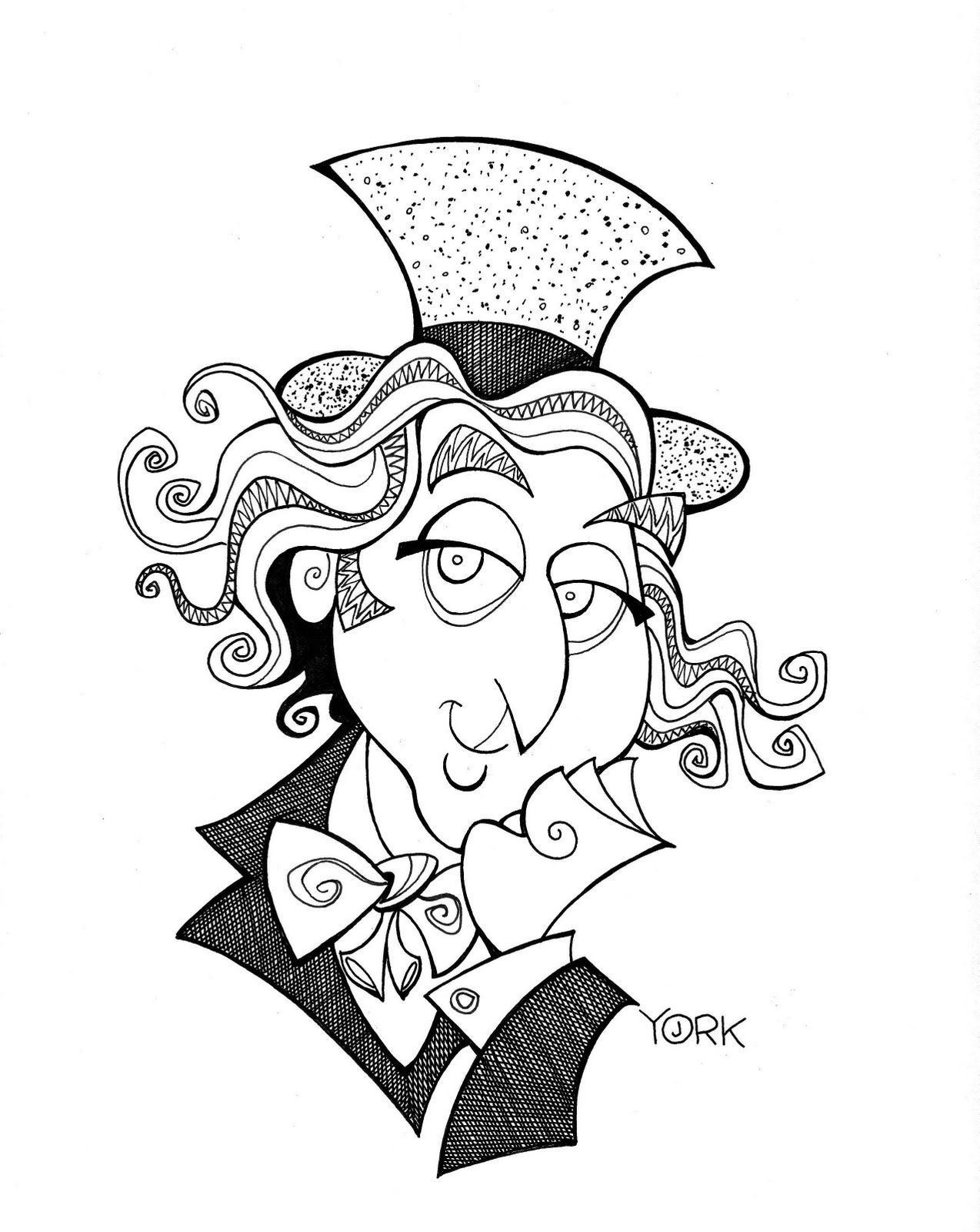 Willy Wonka Coloring Pages At GetColorings Free Printable Colorings Pages To Print And Color