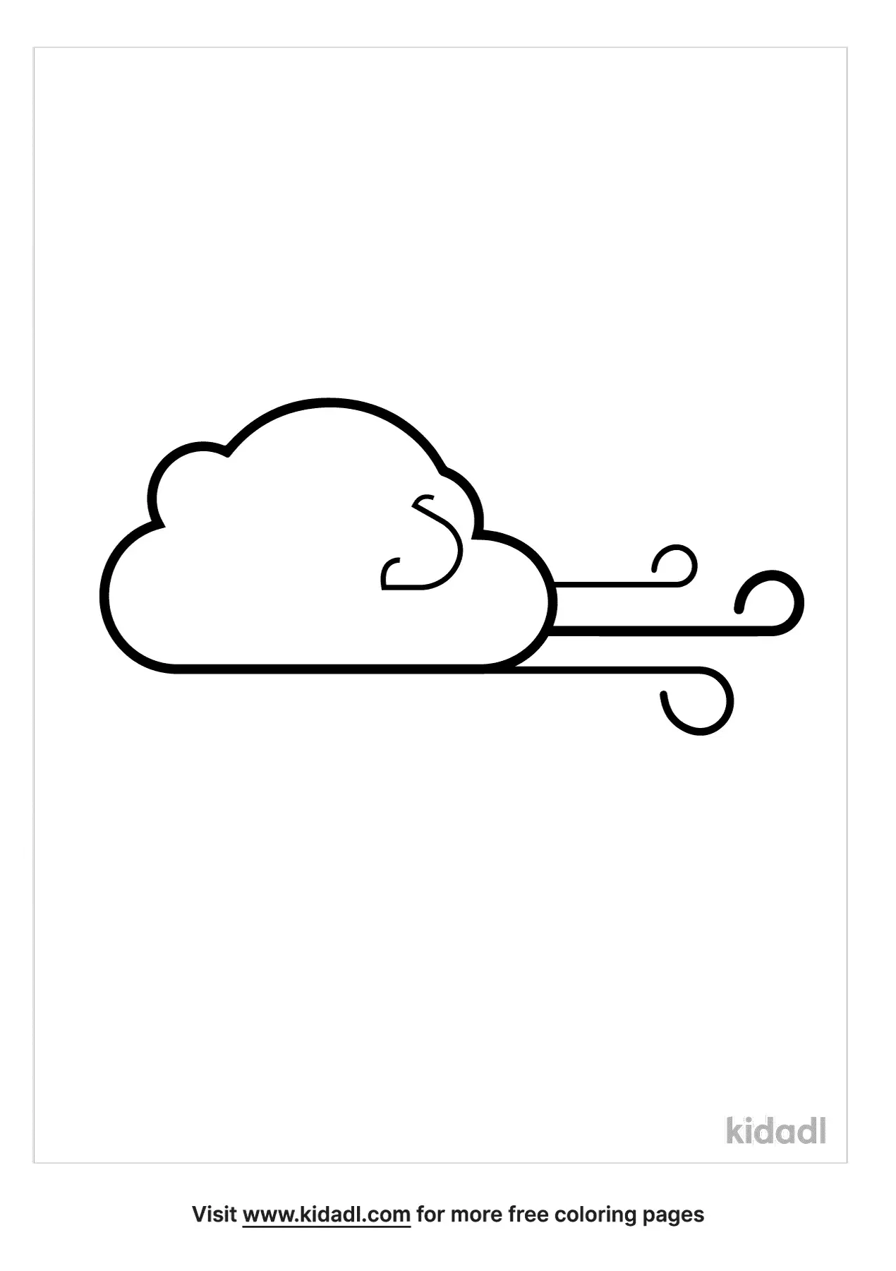 Wind Coloring Pages