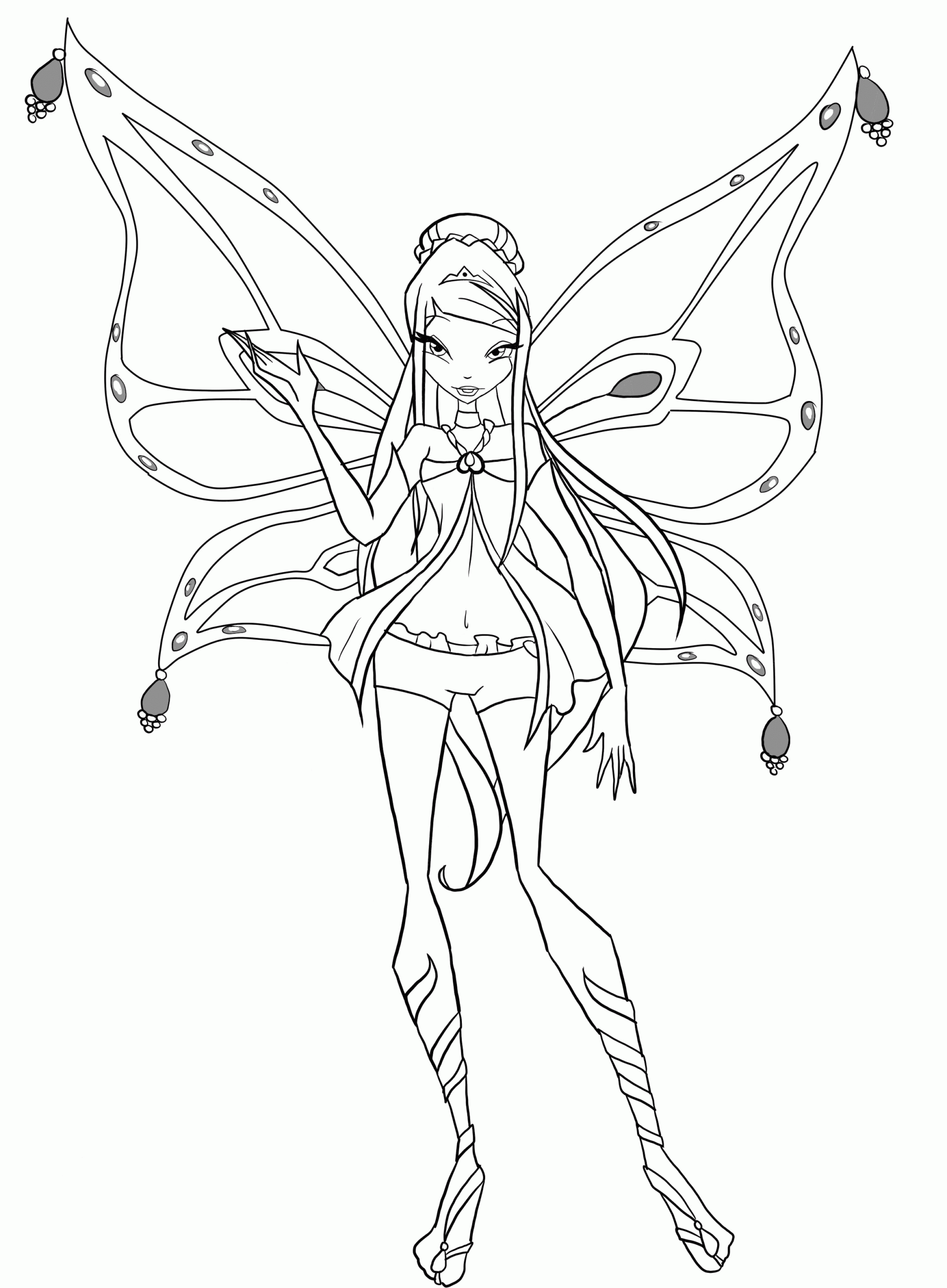 Winks Printable Coloring Pages Coloring Home
