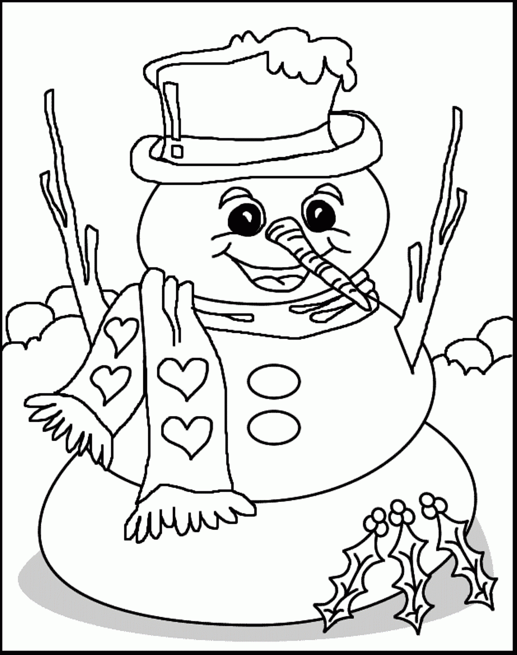 Coloring Pages Winter