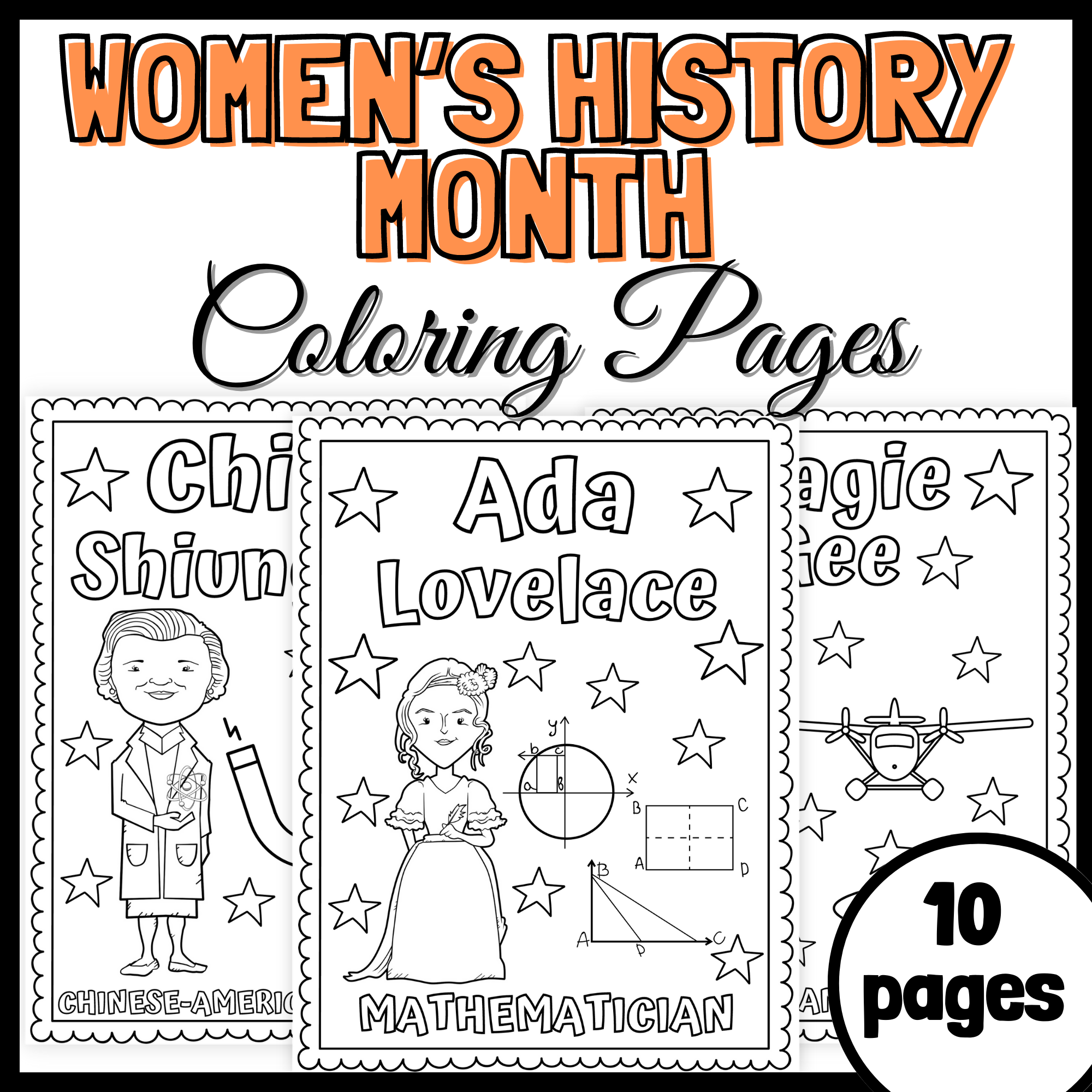 Women S History Month Coloring Pages Women S History Month Coloring Sheets Made By Teachers