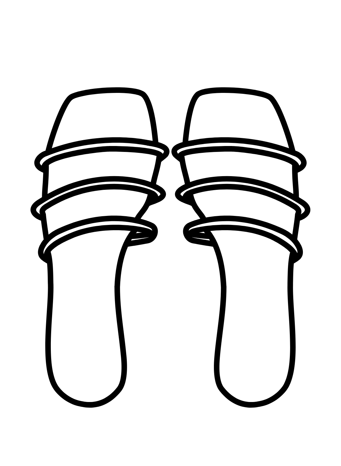 Women S Sandal Coloring Pages Free Printable Coloring Pages