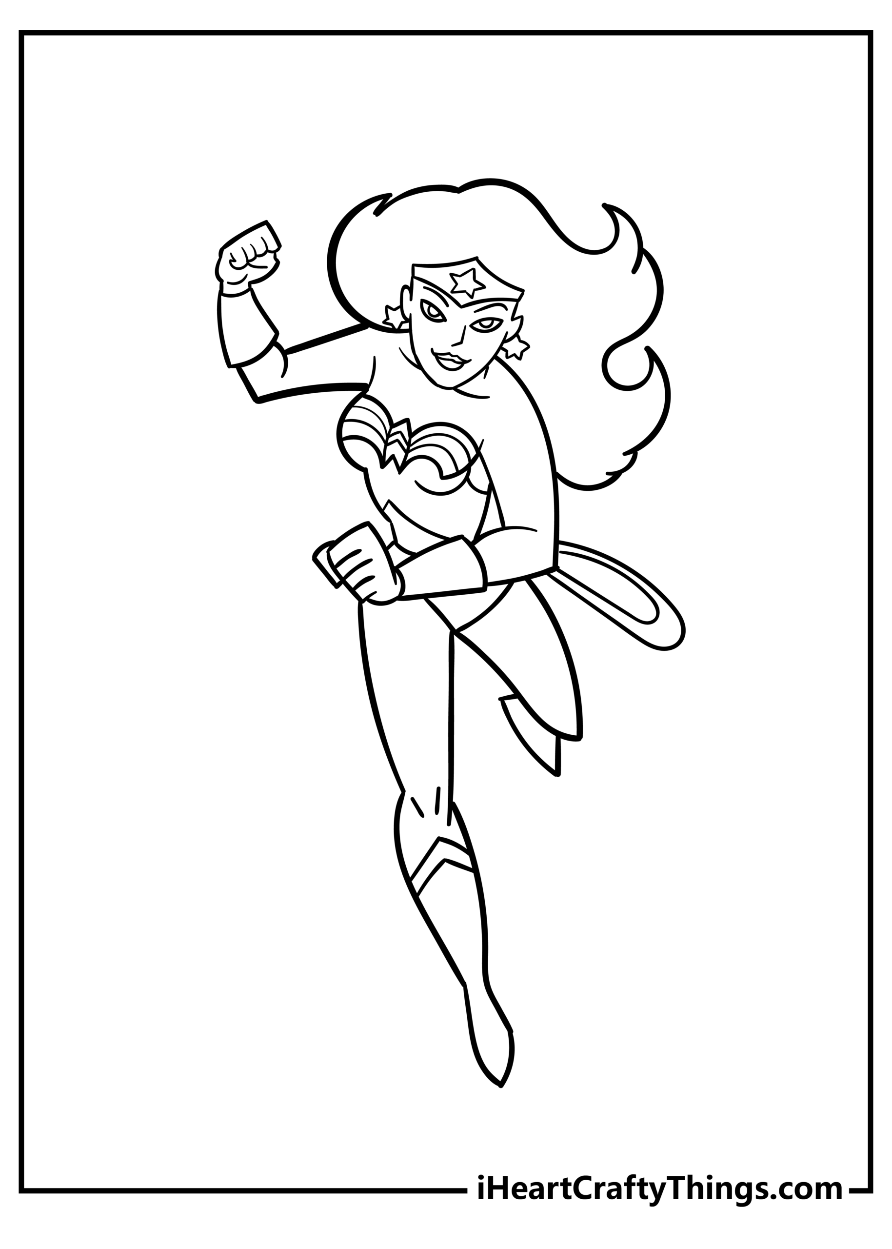 Wonderwoman Coloring Pages